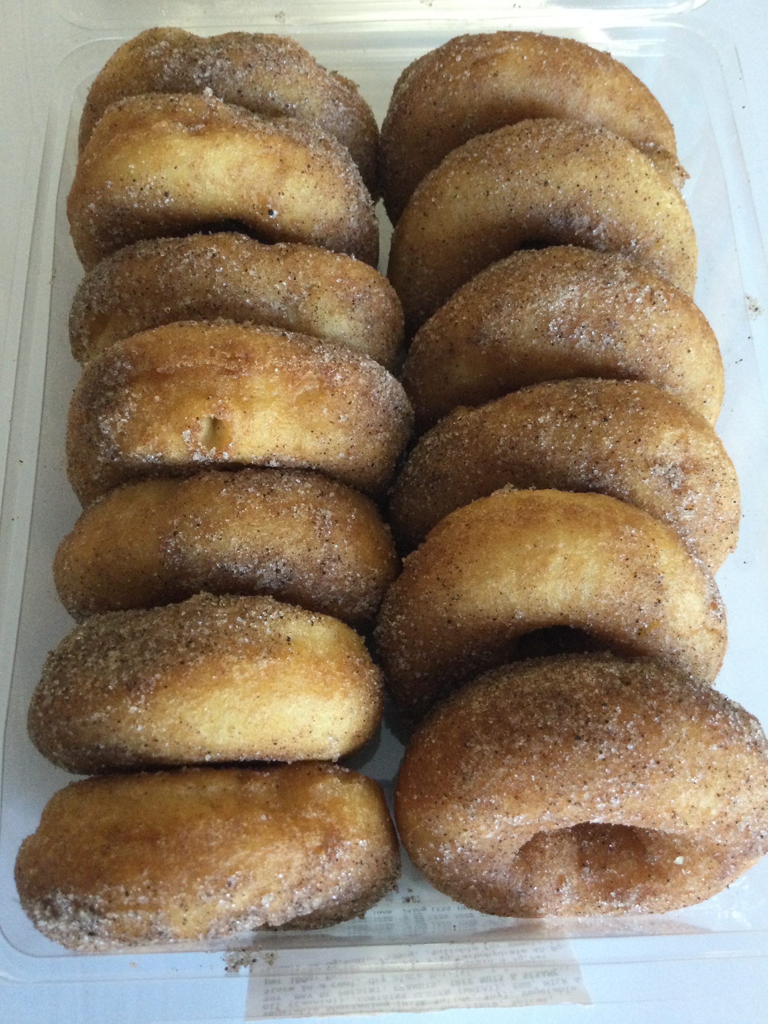 Coles Cinnamon Doughnuts 12 pack DomNuts