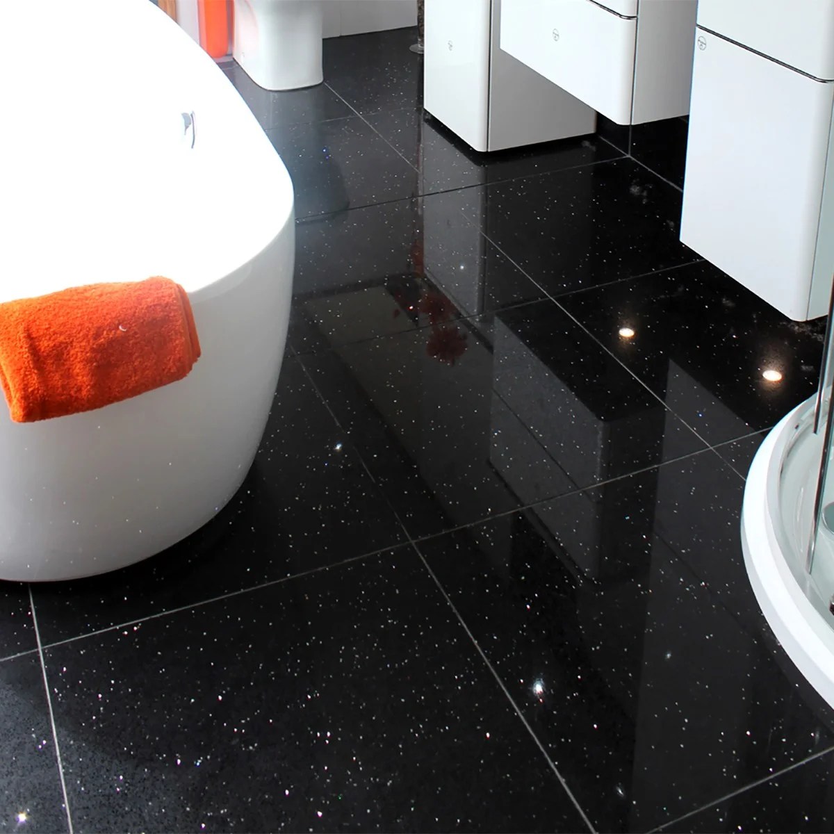 Black Quartz Bathroom Tiles Everything Bathroom