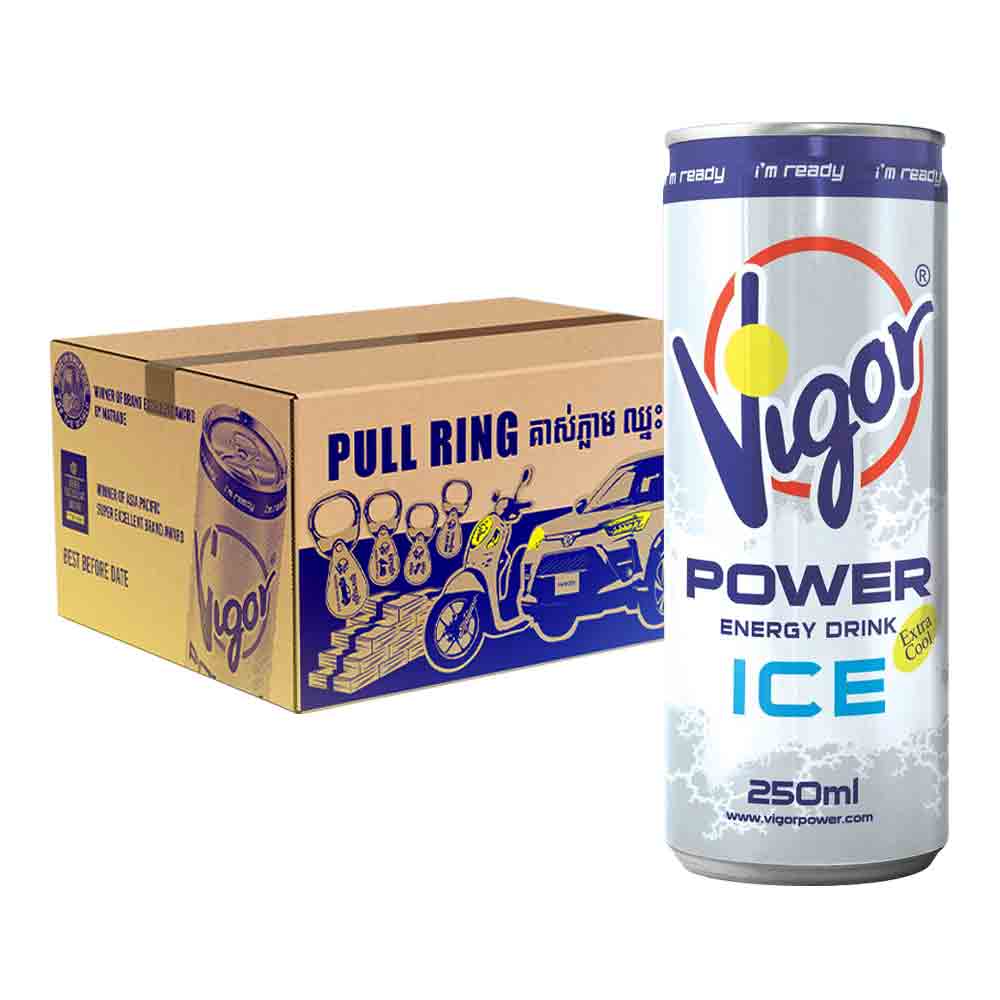 VIGOR ENERGY DRINK 24 x 250ML