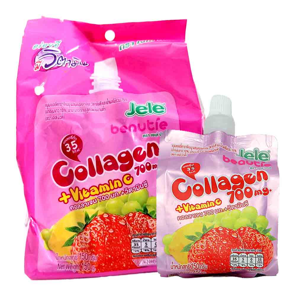 Jele Collagen Strawberry Vitamin C 1Pack