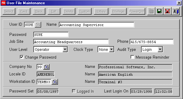 System Manager SBT Pro Series