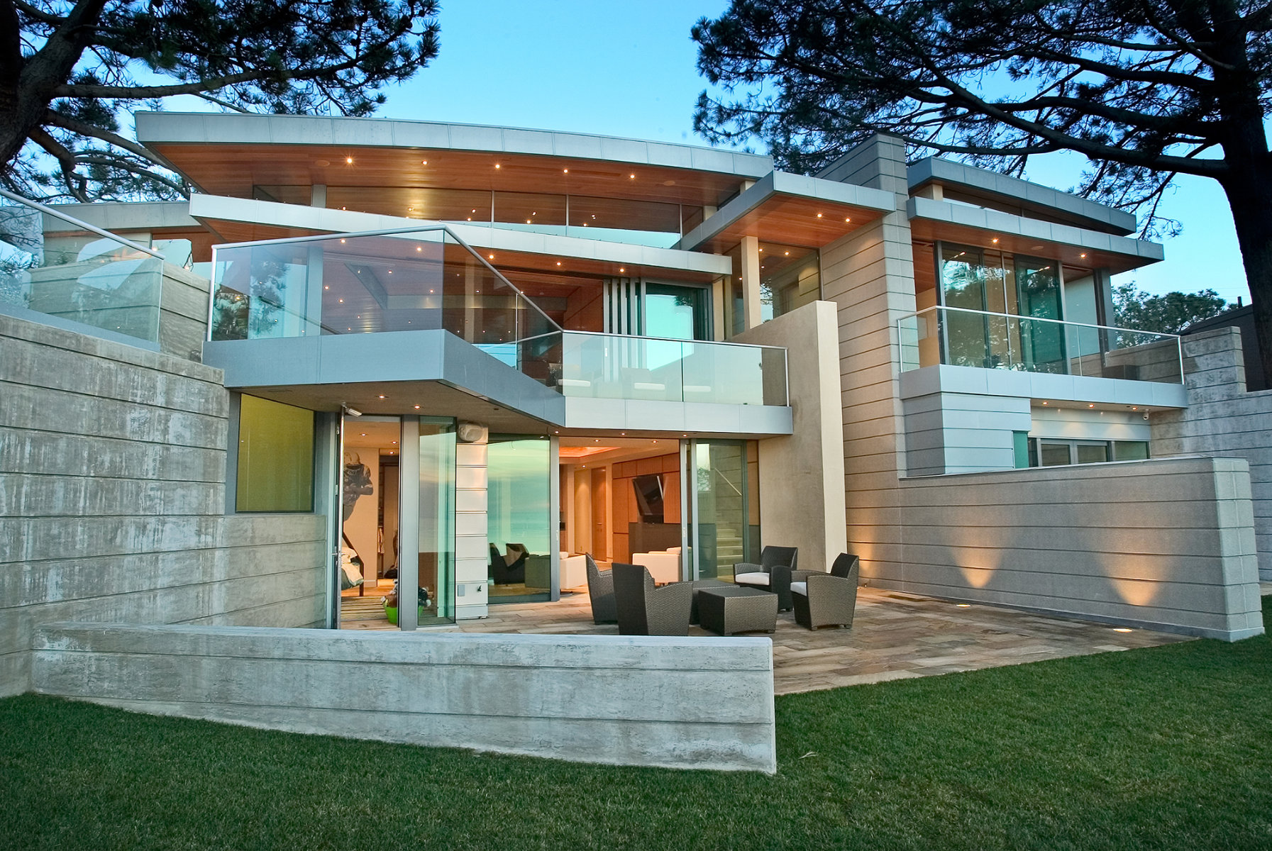Residential Architecture La Jolla California Canyon House