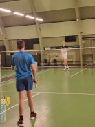 Tim in Viktor na treningu.
