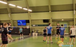 Trening na Danskem.