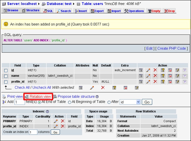 How to create innodb table in MySQL | รีวิวโดนใจ