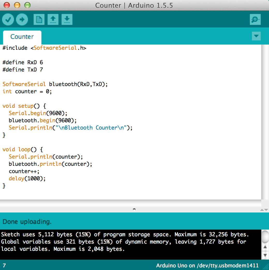Add Bluetooth to your Arduino Project