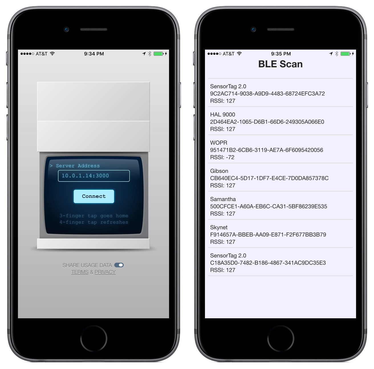 ITP Bluetooth LE Week 2