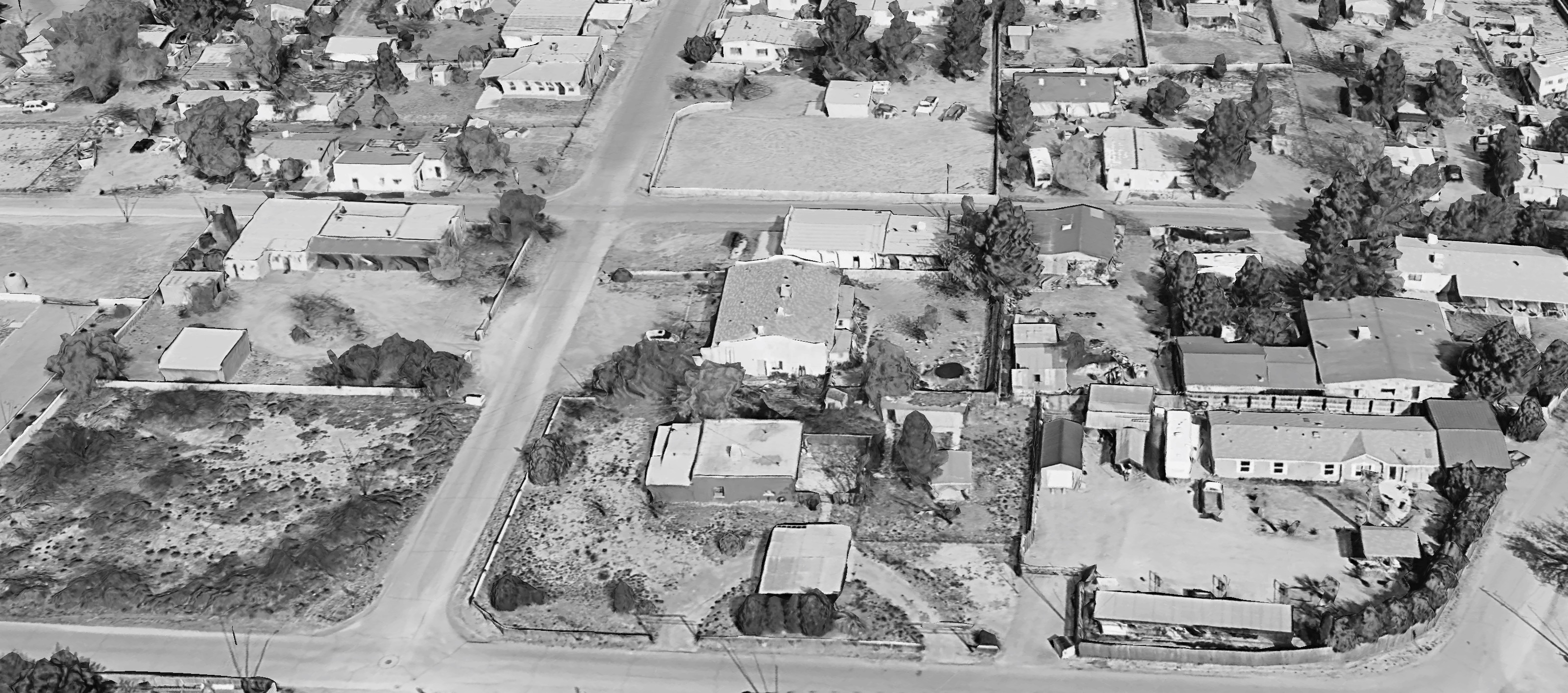 Old school house in Doña Ana, New Mexico The Doña Ana Sphere