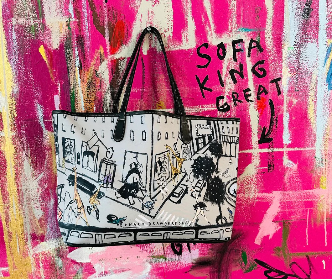 Sofa King Great Bergdorfs Book Bag donald drawbertson