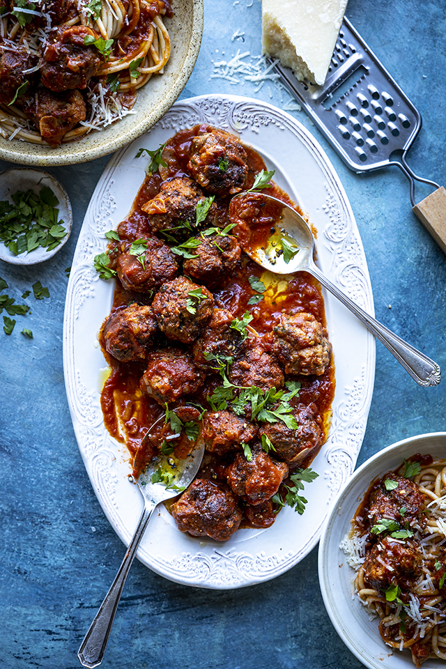 Back to Basics Meatballs Donal Skehan EAT LIVE GO