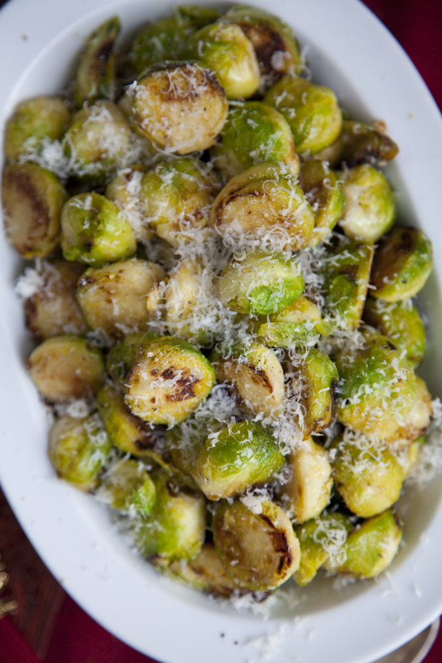 Pan Fried Parmesan Brussel Sprouts Donal Skehan EAT LIVE GO