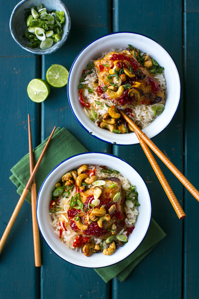 Chilli Jam Chicken with Nam Pla Veggie Fried Rice Donal Skehan EAT