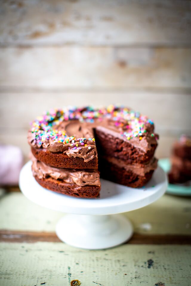 Dark Chocolate Fudge Cake Donal Skehan EAT LIVE GO