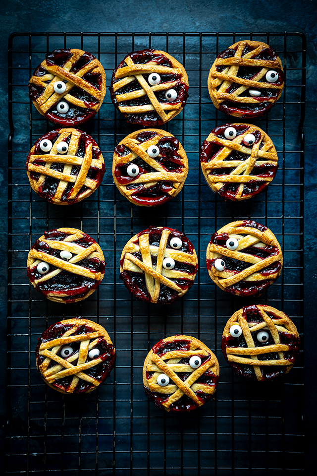 Mummy Jam Tarts with Blackberry Jam Donal Skehan EAT LIVE GO