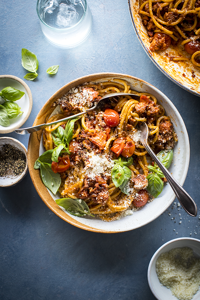 Spicy Pantry Pasta Donal Skehan EAT LIVE GO