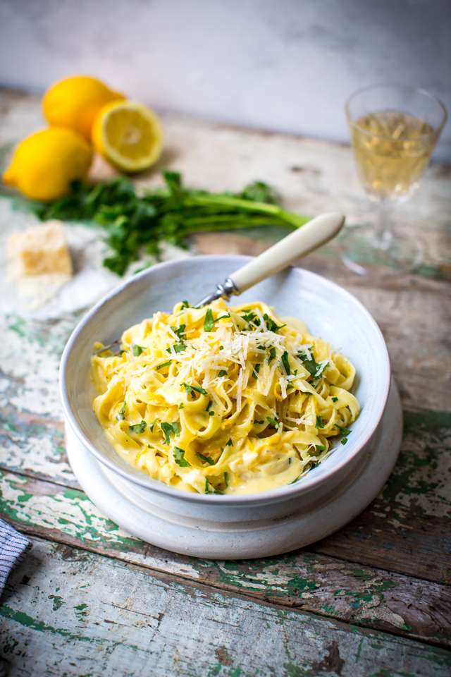 Pasta al Limone Donal Skehan EAT LIVE GO