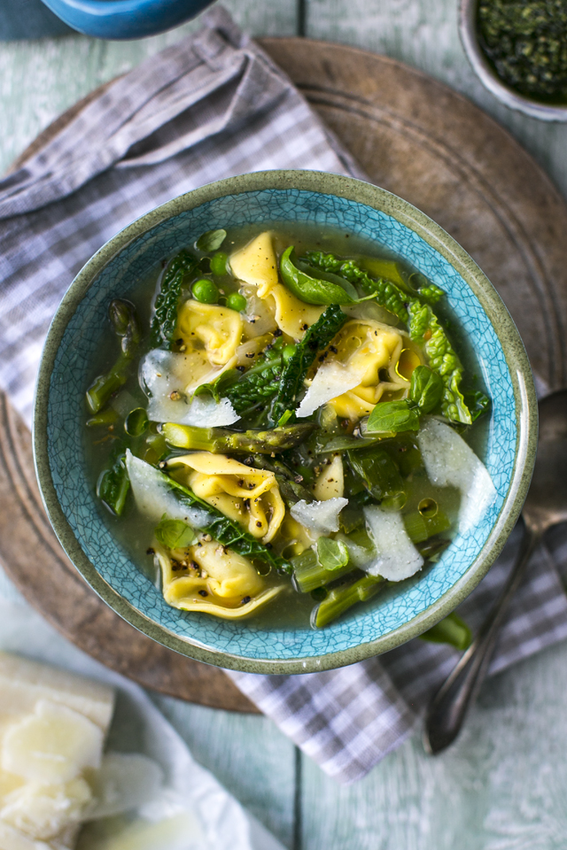 Tortellini Spring Green Drop Stew Donal Skehan EAT LIVE GO