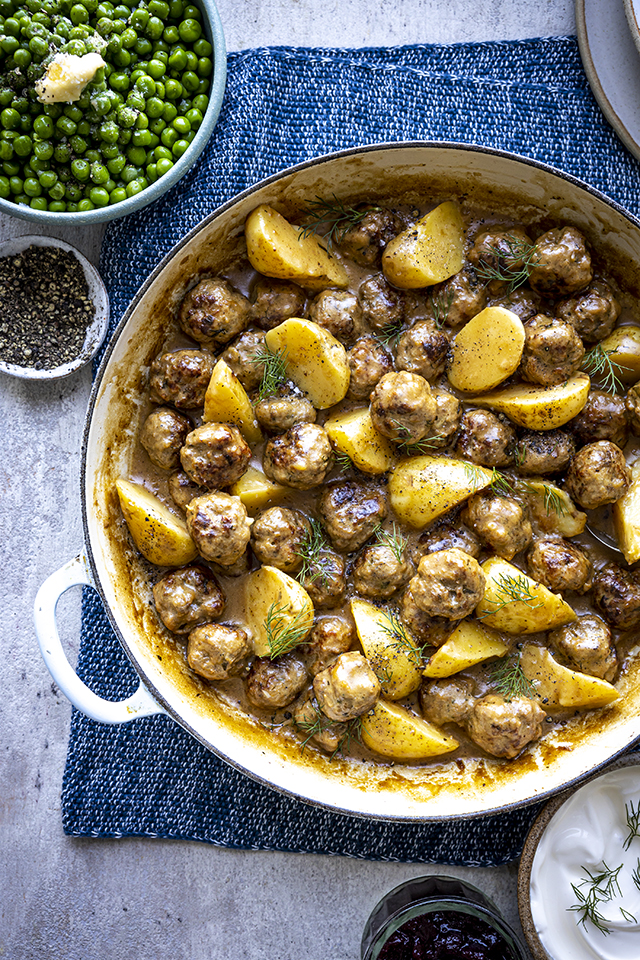 Swedish Meatball & Potato Casserole Donal Skehan EAT LIVE GO