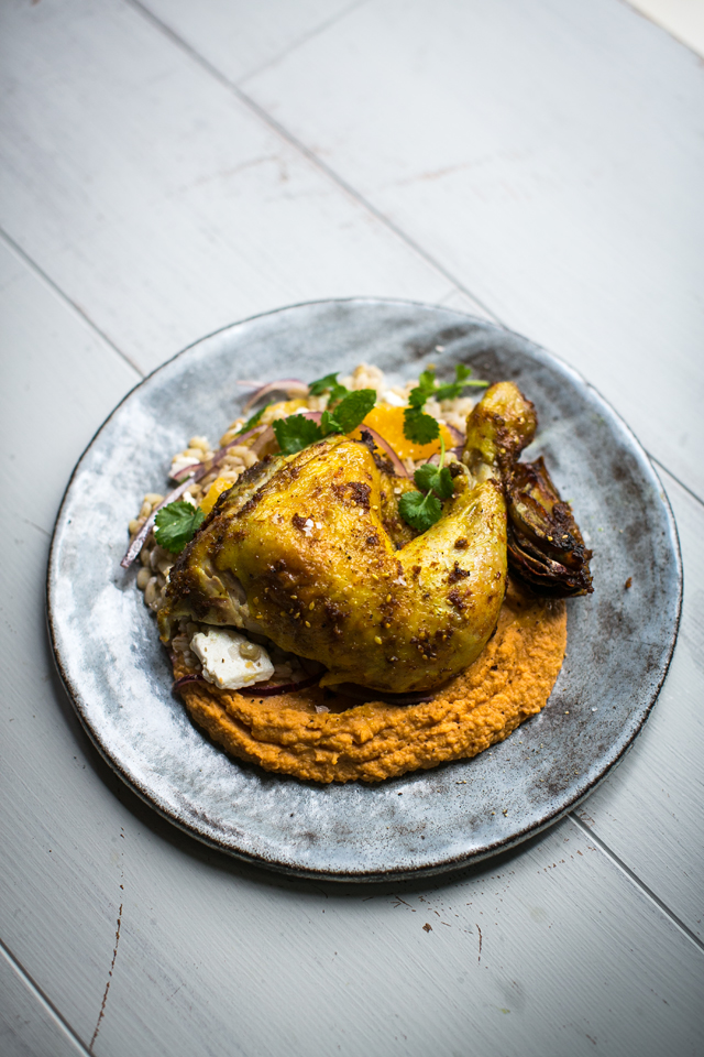 Turmeric & Ginger Spatchcocked Chicken Donal Skehan EAT LIVE GO