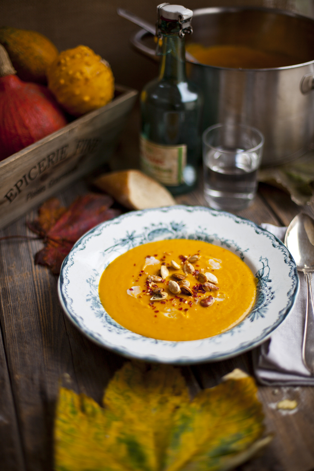 Roast Pumpkin, Coconut and Chilli Soup Donal Skehan EAT LIVE GO