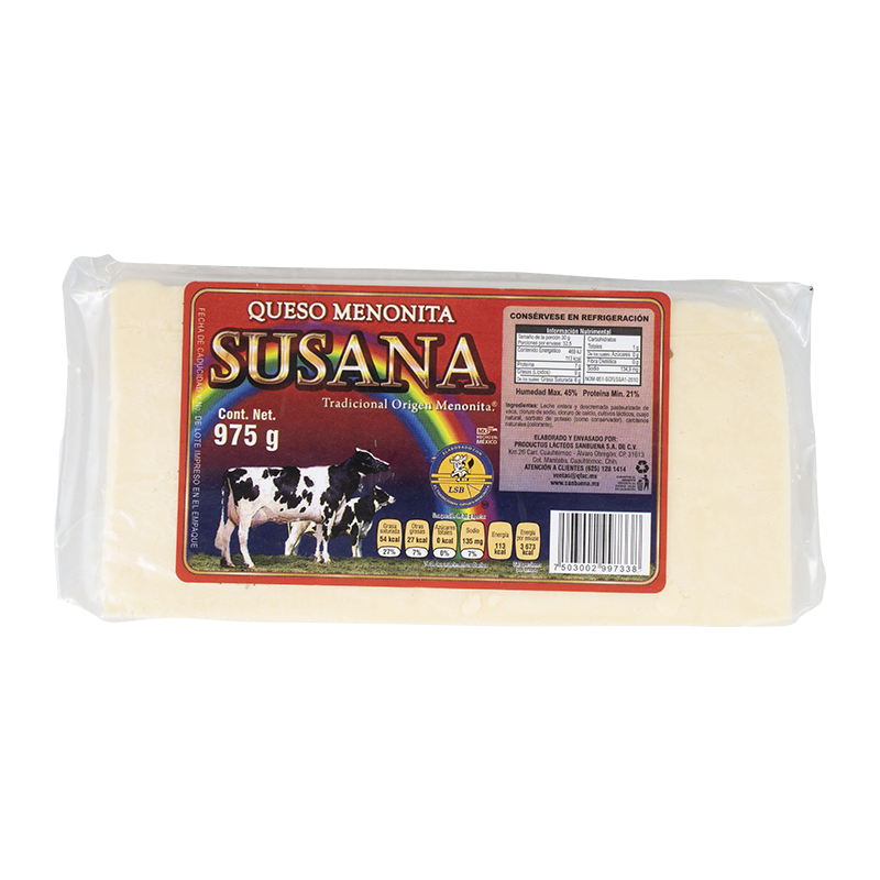Queso Menonita Susana .975 Doña Matty
