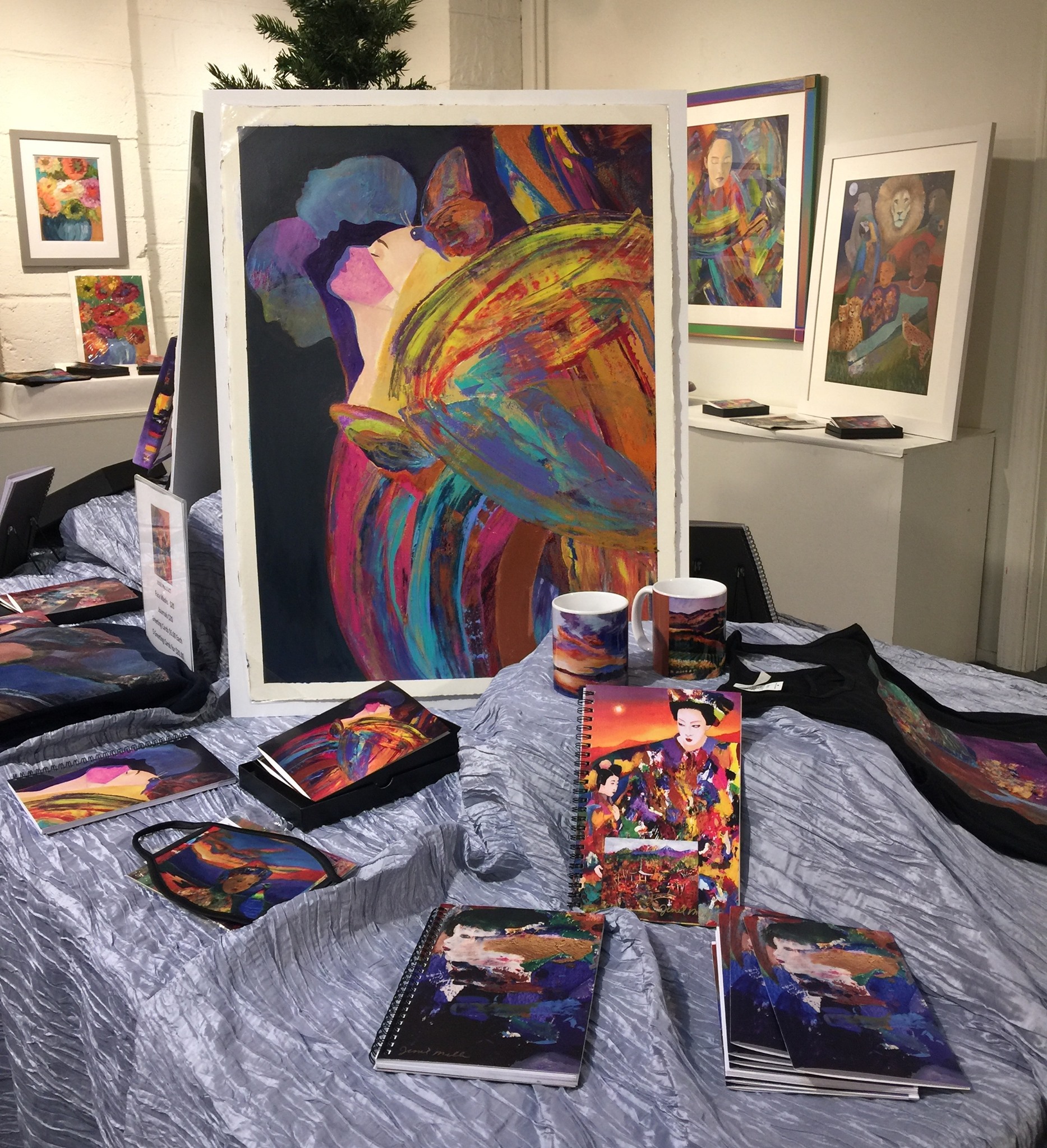 Jessel Miller acrylic class