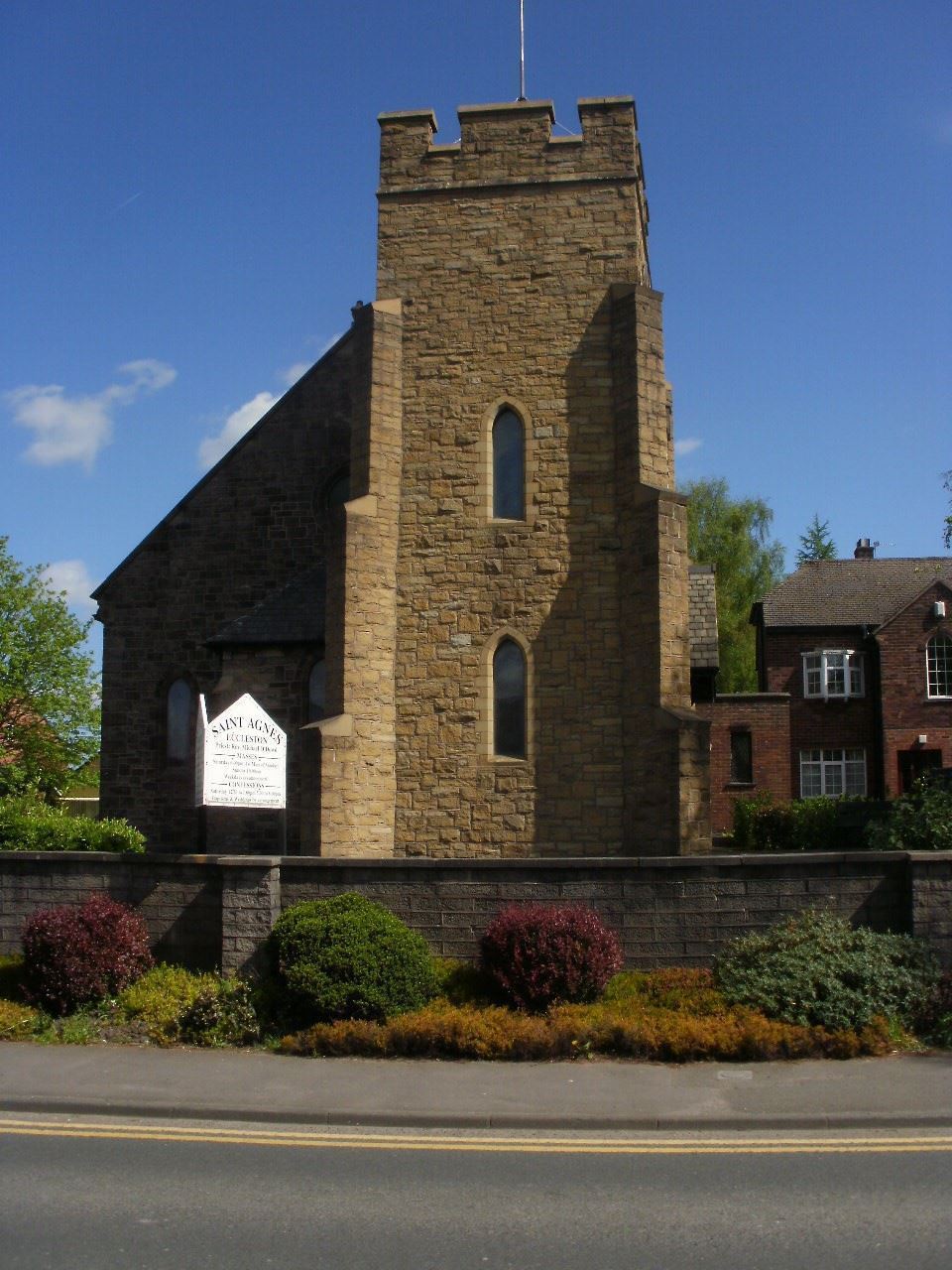 Archdiocese of Liverpool. St Agnes, Eccleston