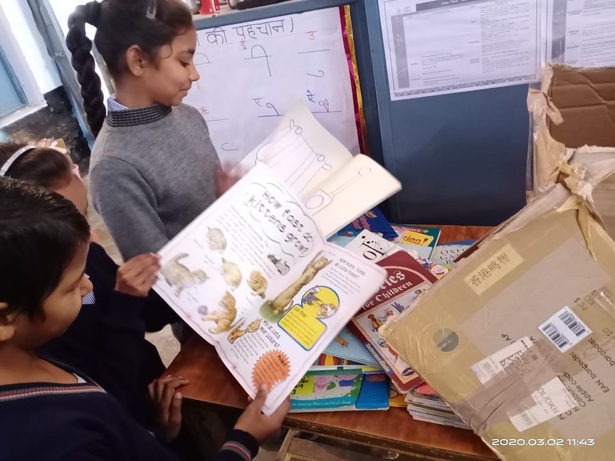 Help raise funds to establish libraries in rural government schools for