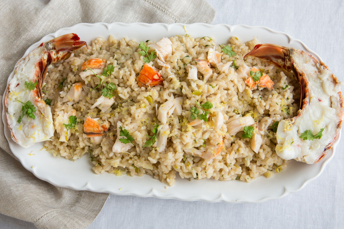 Lobster Risotto Donatella Arpaia Restaurateur & TV Chef Recipes