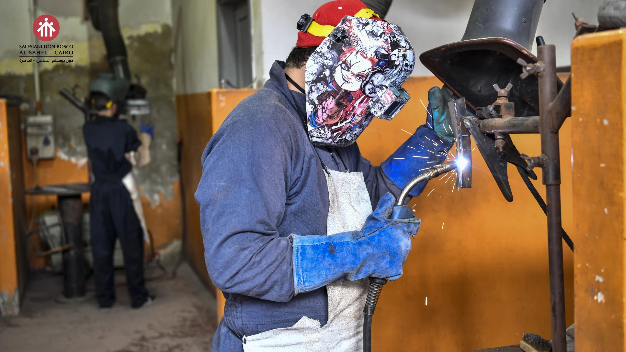CO2 welding course Istituto Salesiano Don Bosco