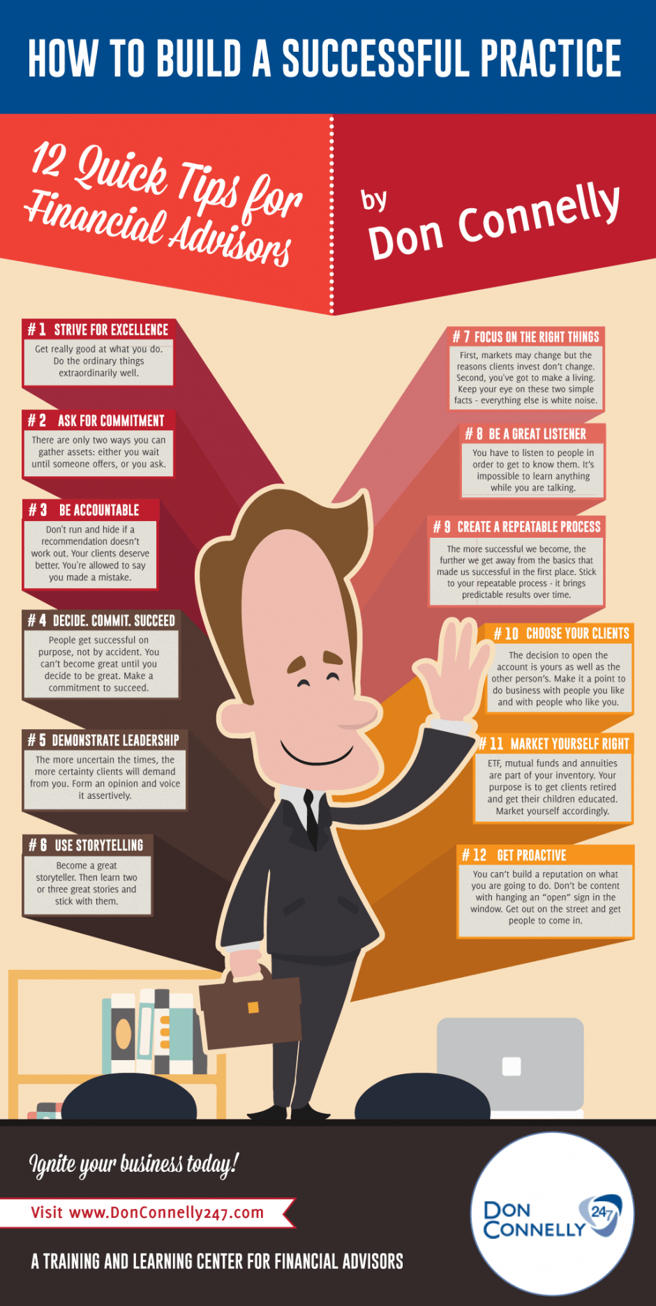 12 Practice Building Tips Financial Advisors INFOGRAPHIC Don(04)