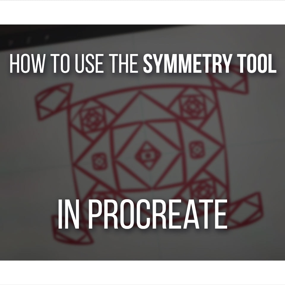 How To Use The Symmetry Tool In Procreate (Mirror, Tips)