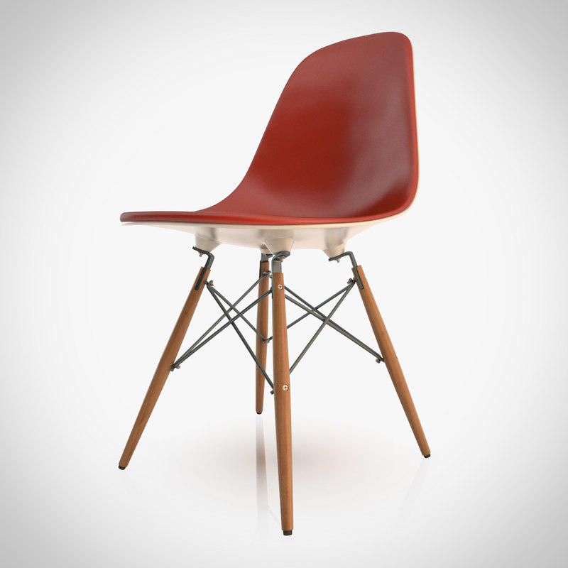 Eames Chair Dsw 3D model Download Free 3D models