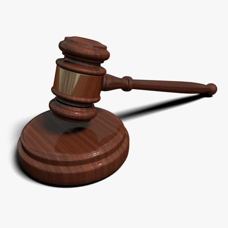 Law hammer 3D model Download Free 3D models