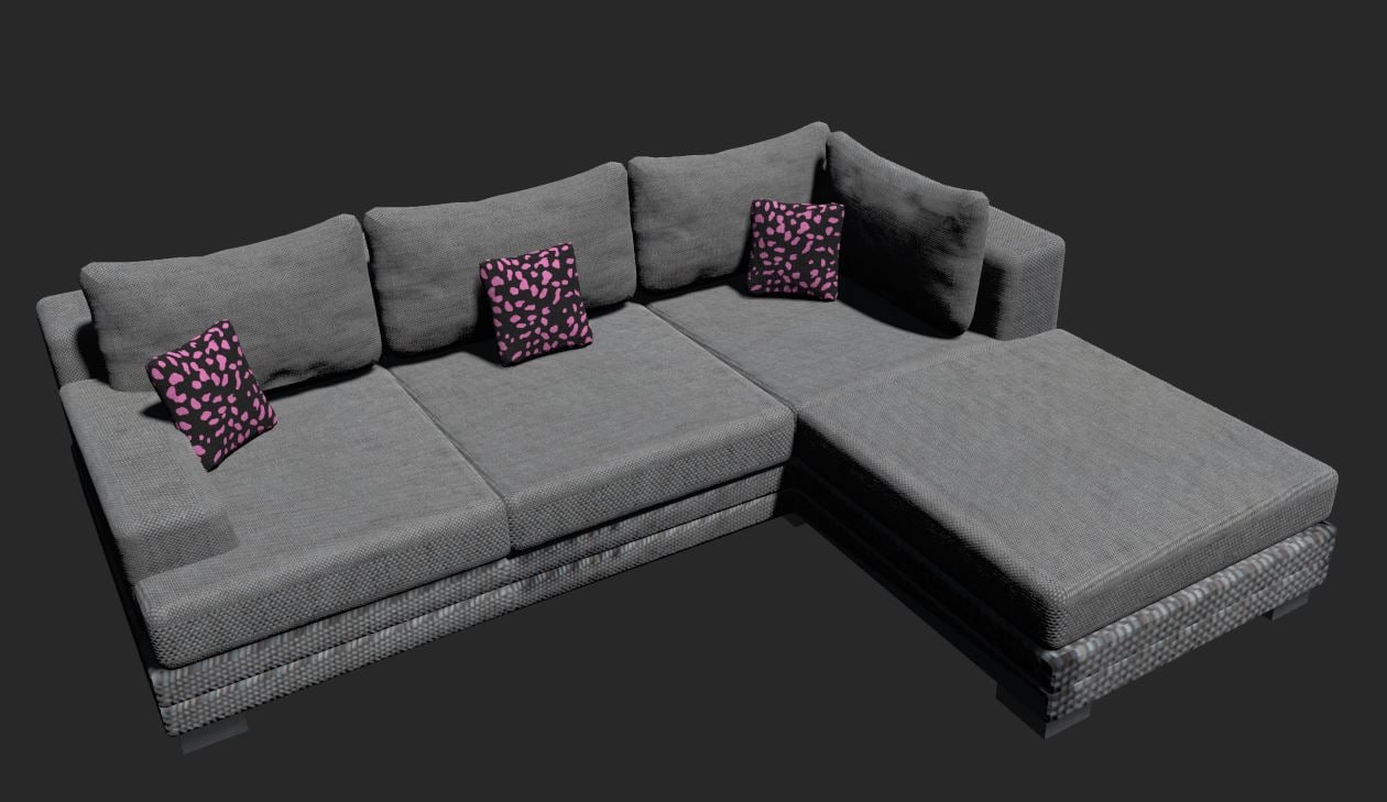 Couch 3D model Download Free 3D models