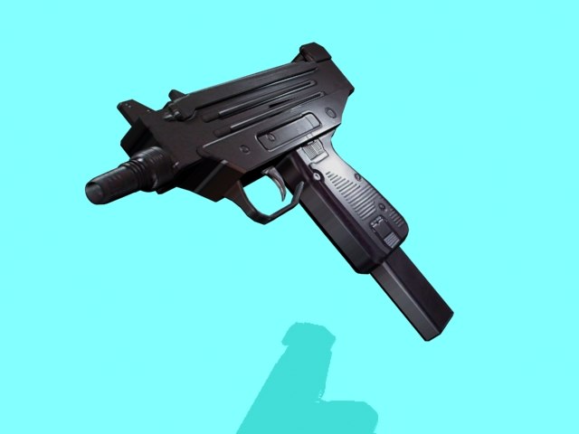 Uzi 3D model Download for Free