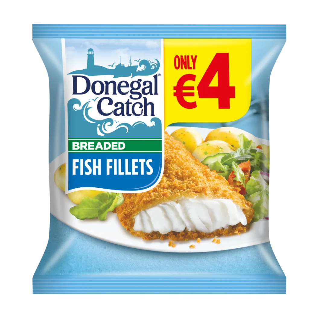 4 Breaded Fish Fillets DonegalCatch