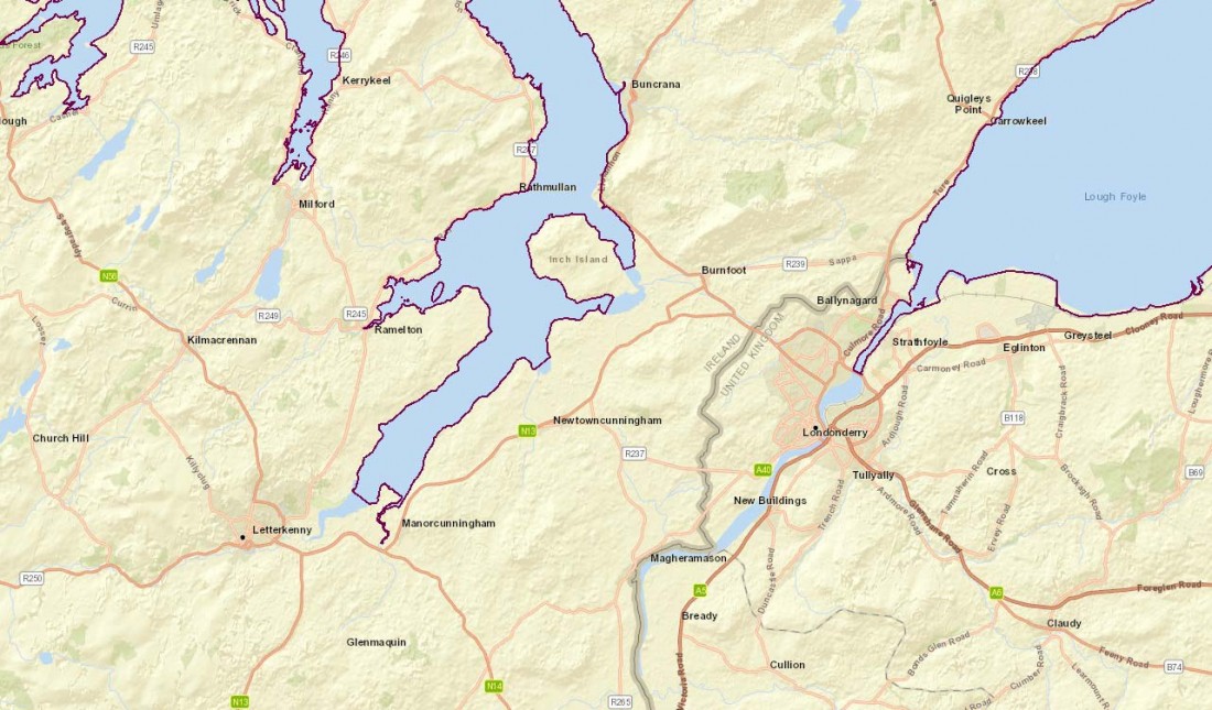 Donegal Council referring to 'Londonderry' on maps Donegal News