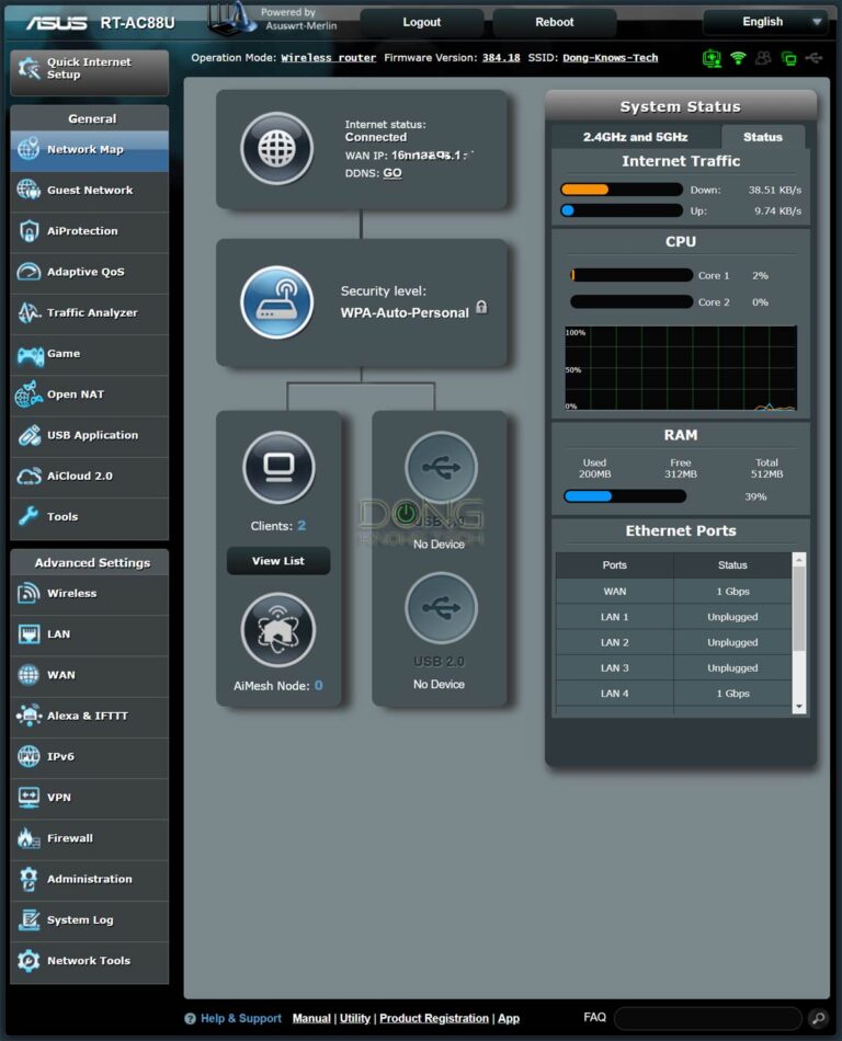 Merlin Firmware Select Asus Routers Gets 100 Extra Magic