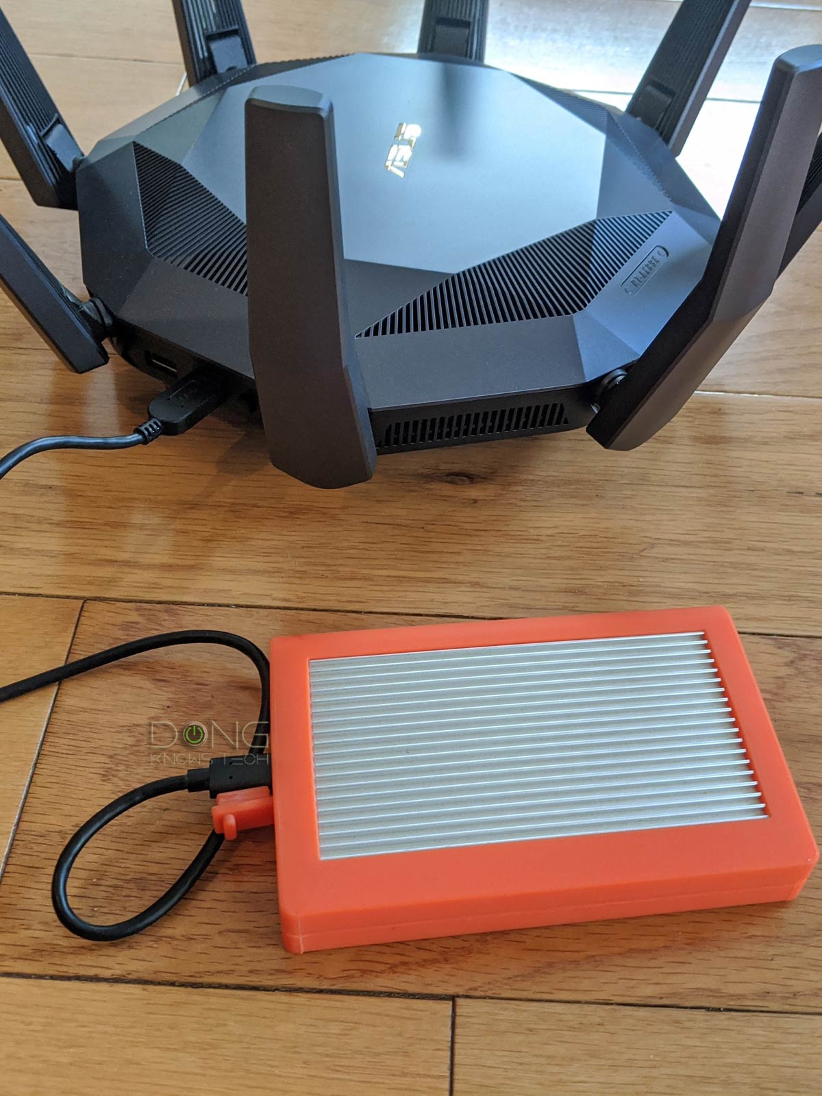 Asus RT AX89X as Router based NAS Server