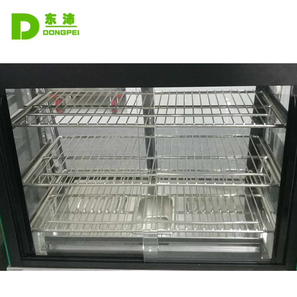 Electric Commercial Food Warmer Display Showcase