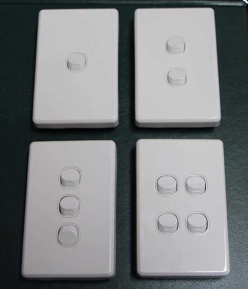 CLIPSAL 'CLASSIC RANGE' LARGE PLATE SWITCHES Don Gray Electrical Supplies