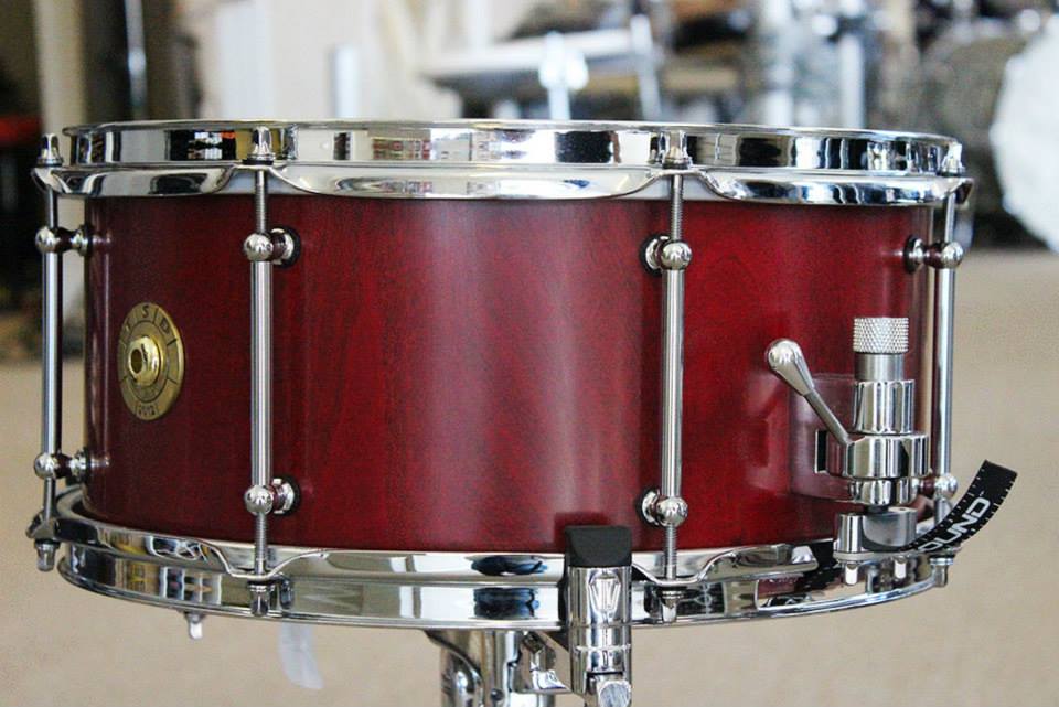 Thomas Stave Drum Company Stave Sapele Snare 6.5"x14" Don Hamrick