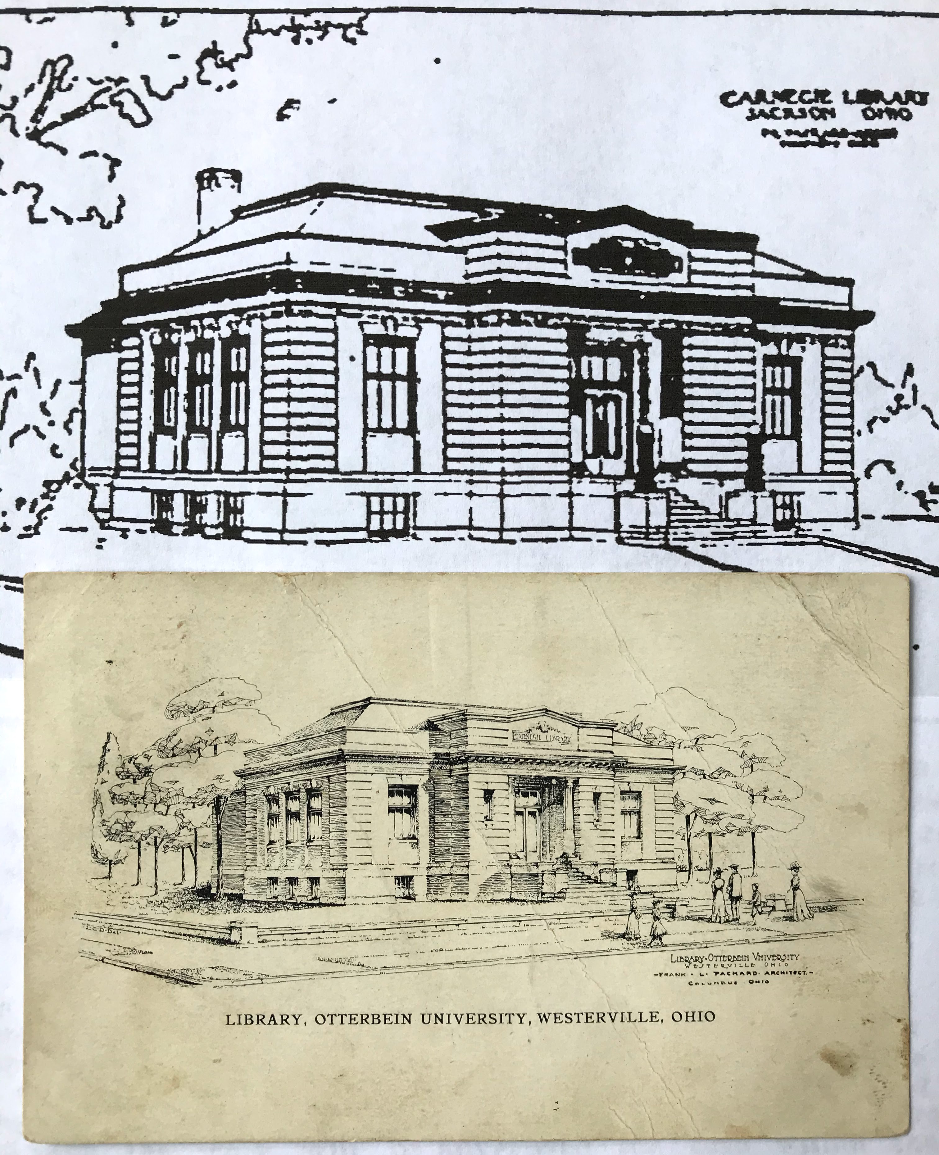 The Ohio Carnegie Libraries of Architect Frank Packard Histories and