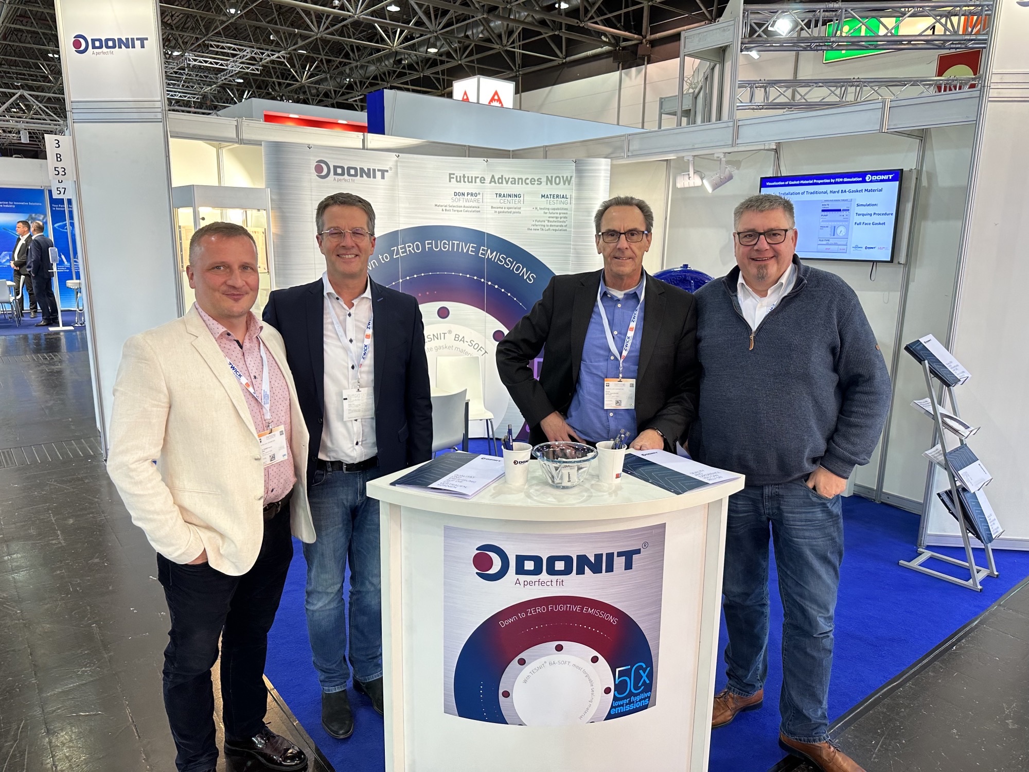 VALVE WORLD EXPO 2022 DONIT Gasket Seals
