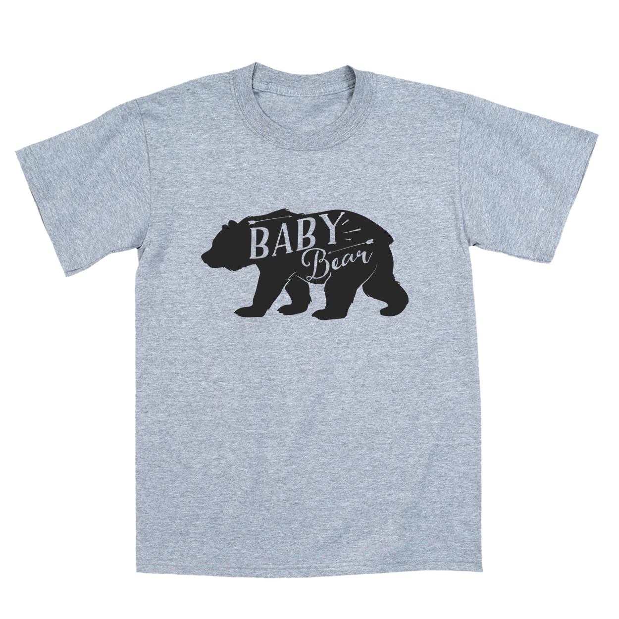 Baby Bear Cute Family Oufit New Baby Gray Toddler TShirt eBay