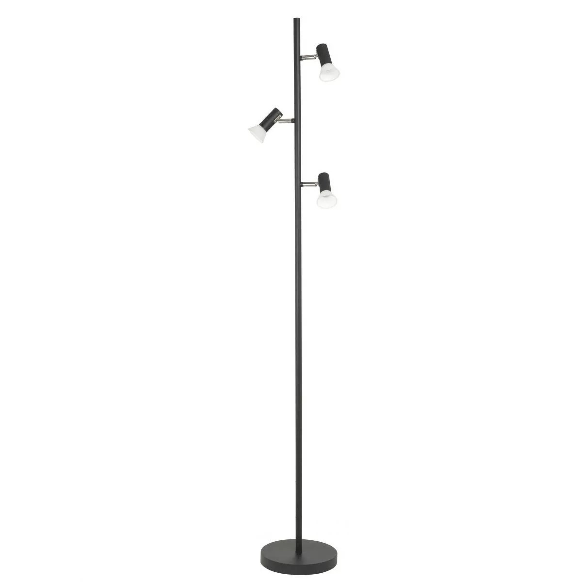 Vloerlamp Highlight Piccolo Zwart Met Dimmer – Don Luce
