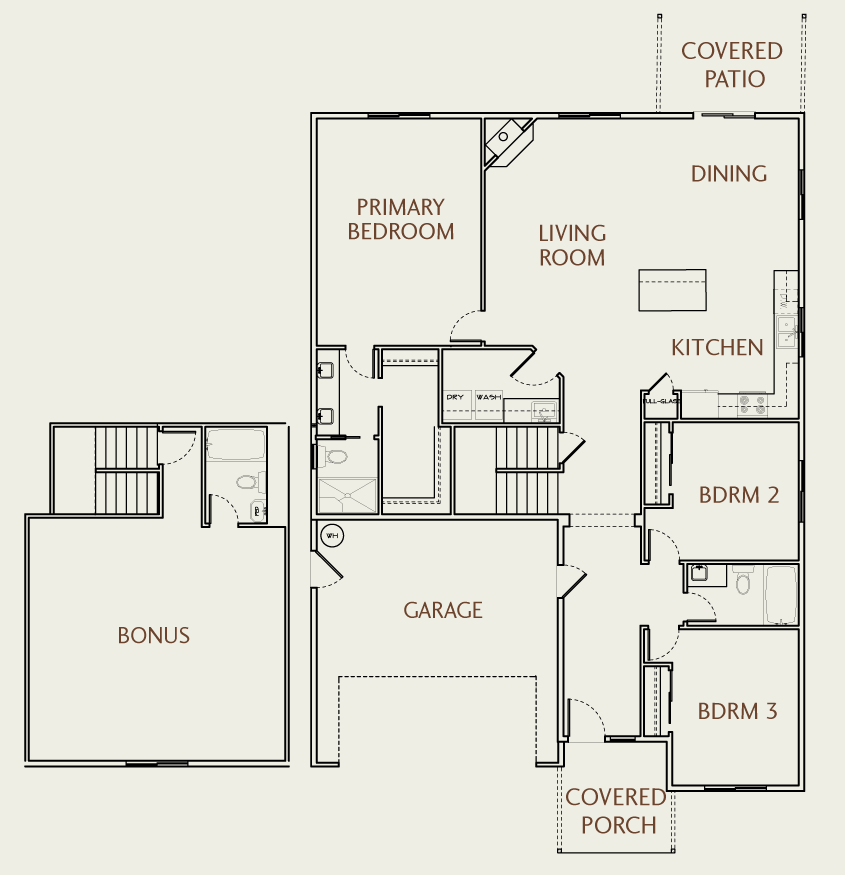New Homes Salem Boone Wood Estates by Don Lulay Homes