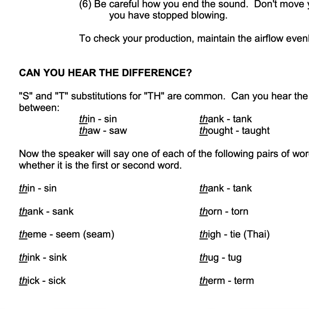 American English Pronunciation Atlanta, GA