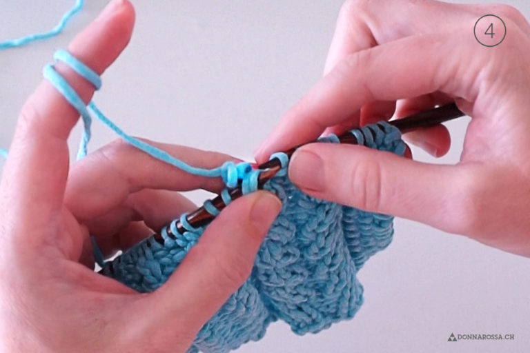 How to knit cables without a cable needle DONNAROSSA